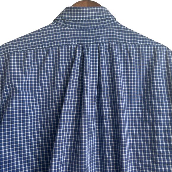 Brooks Brothers Mens Shirt XL Slim Fit Checked Button Up Preppy Office Travel - Picture 4 of 12